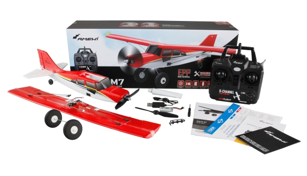24146 Maule M7 brushless 510mm 4-Kanal 3D/6G RTF rot